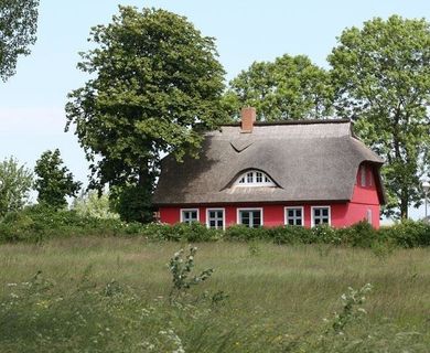 Luxuriöses Reetdachhaus